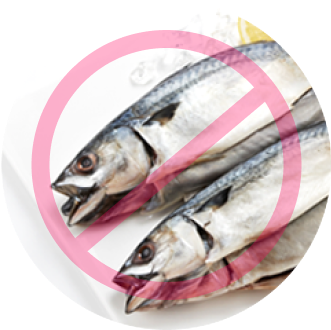 생선 금지 사진